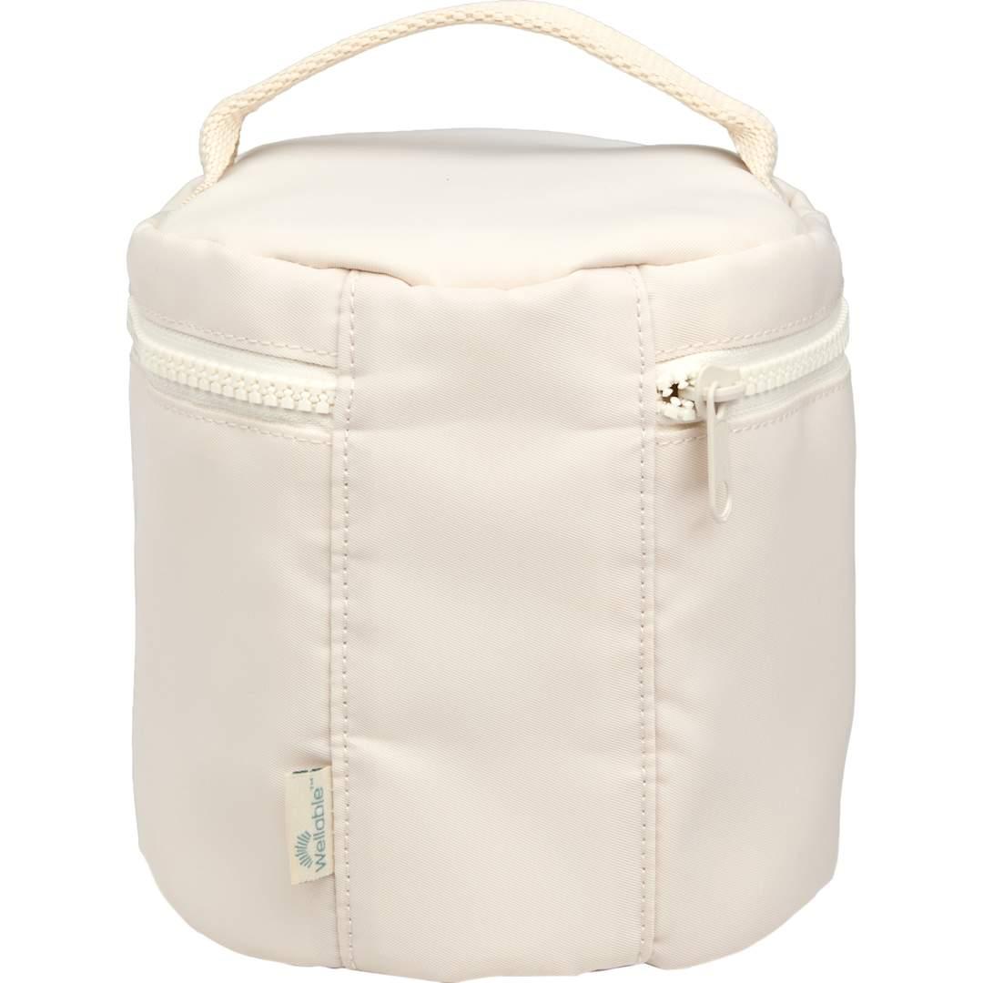 Wellable recycled round travel case Black miniatura 18