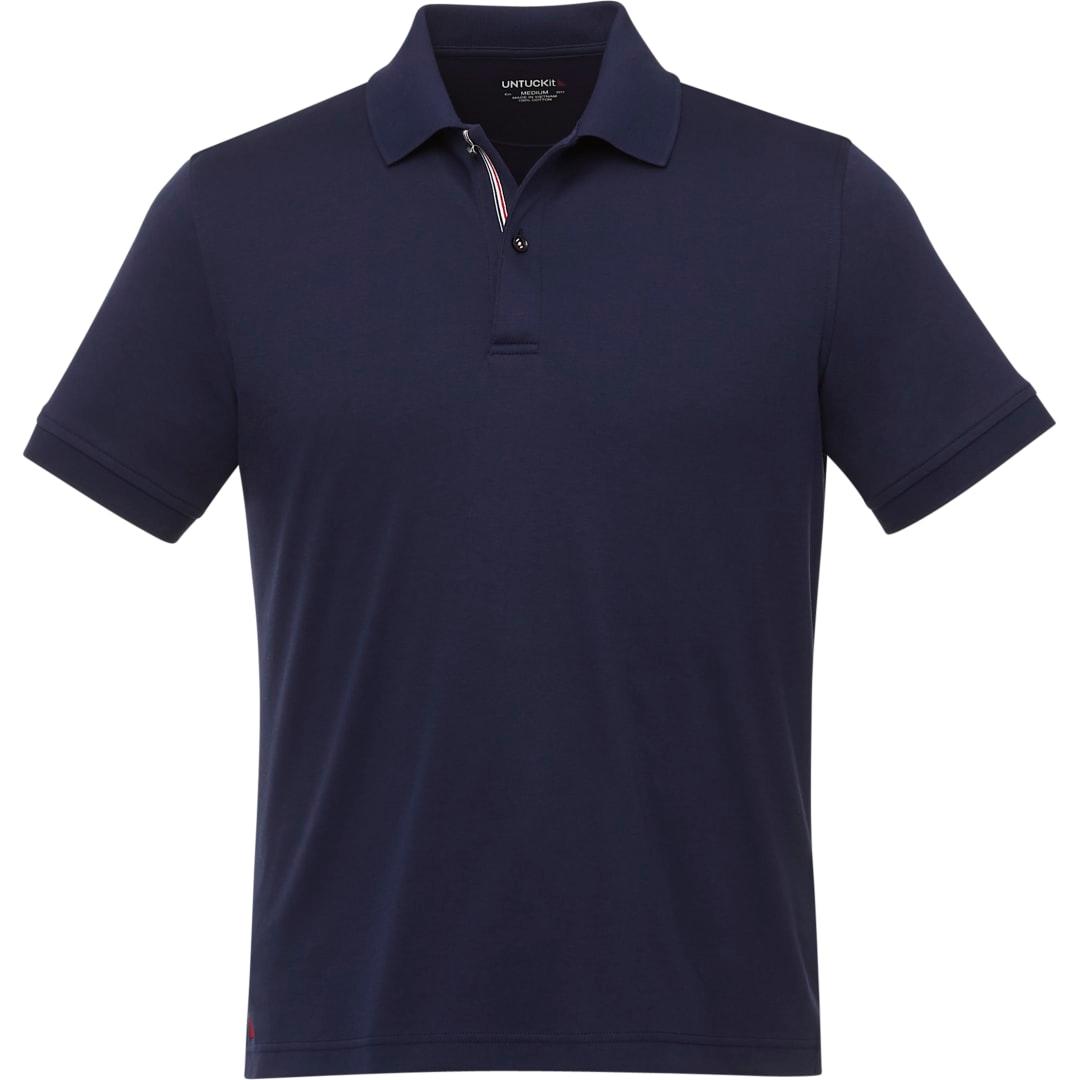 Untuckit damaschino short sleeve polo-mens White miniatura 8
