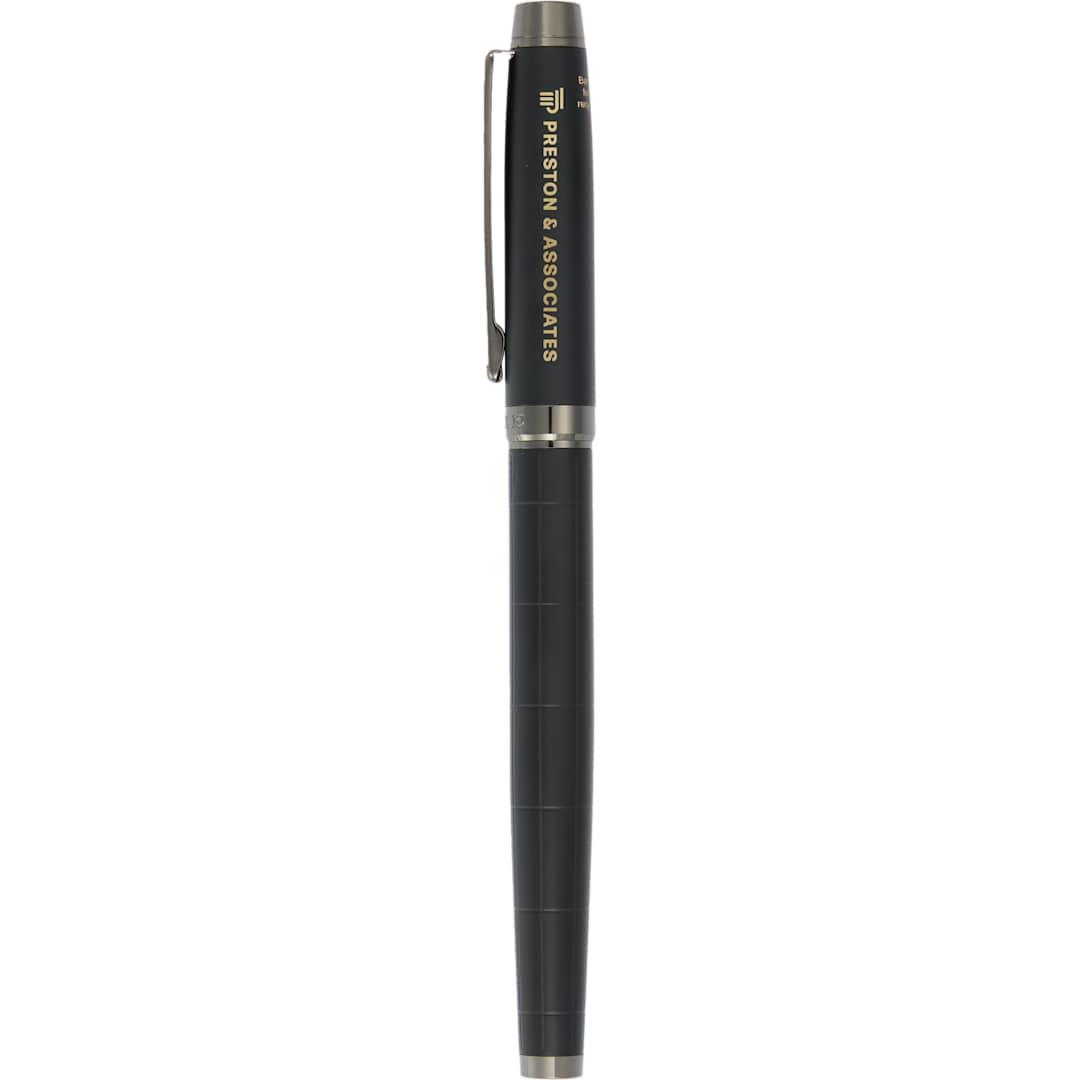 Luxe recycledbrasspillarroller ball Black miniatura 5