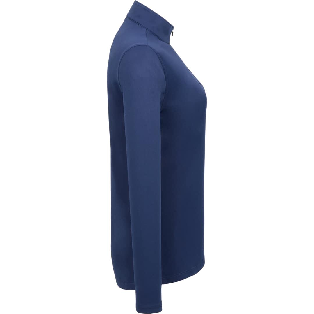 Dara knit quarter zip - womens Navy Blue miniatura 5