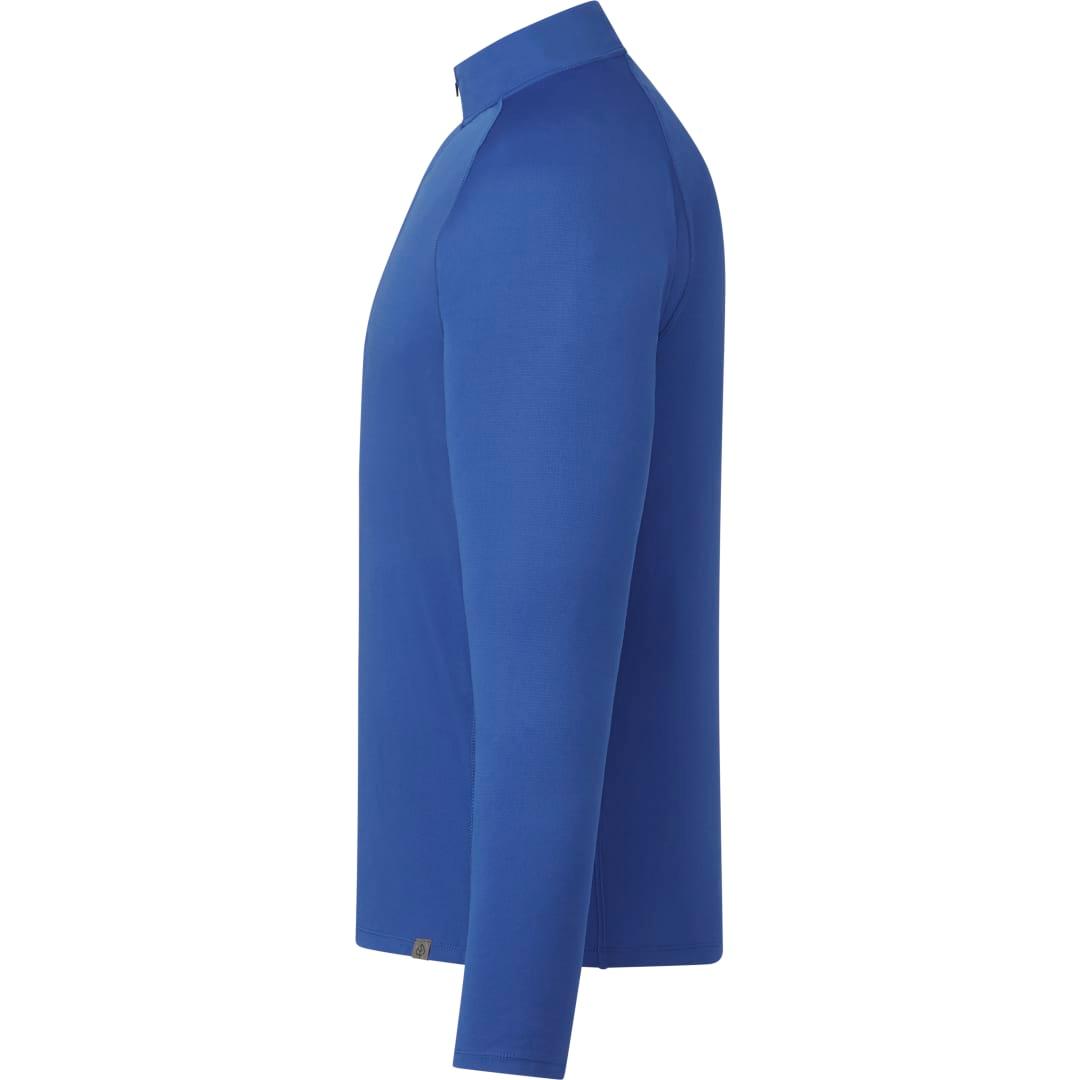 Evans eco knit quarter zip - mens Royal miniatura 4