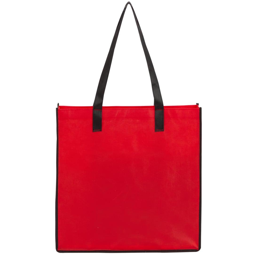 Radius recycled non-woven tote Black miniatura 22