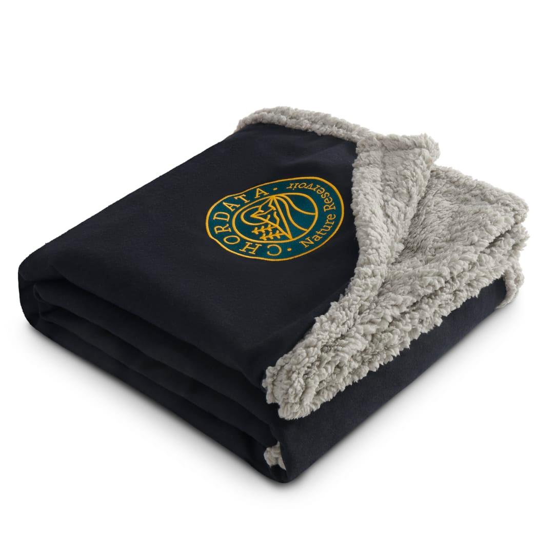 Field & co.® oversized wool sherpa blanket Dark Gray miniatura 22