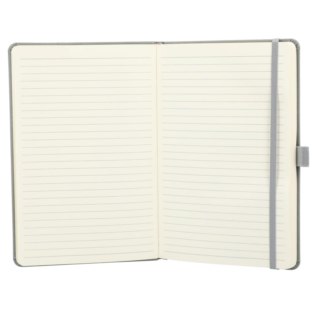 5.5 X 8.5 mano recycled hard bound journal Black miniatura 8