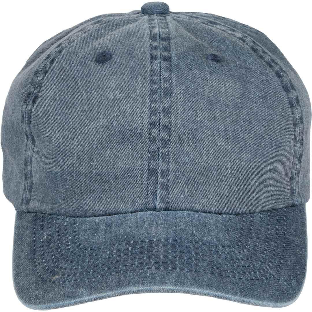 Recycled cotton washed 6 panel dad ballcap - unisex Khaki miniatura 16
