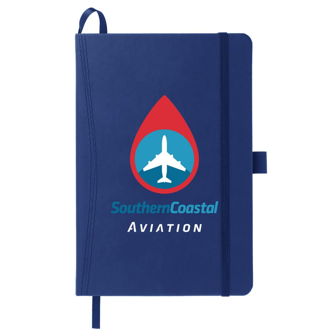 Fsc® mix 5.75 x 8.5 pedova™ pocket bound journal Navy Blue miniatura 9
