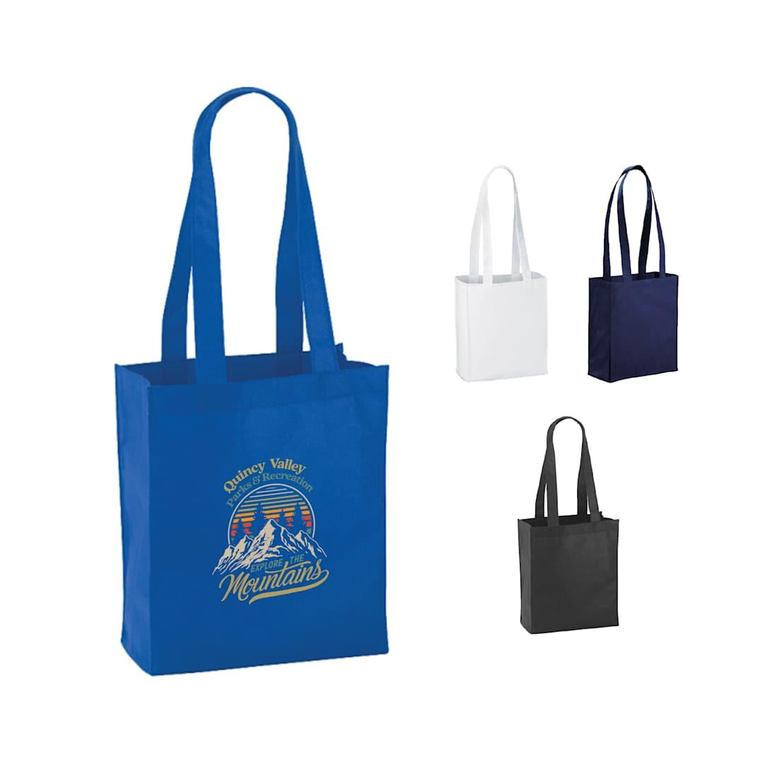 Mini elm non-woven gift tote Black miniatura 15