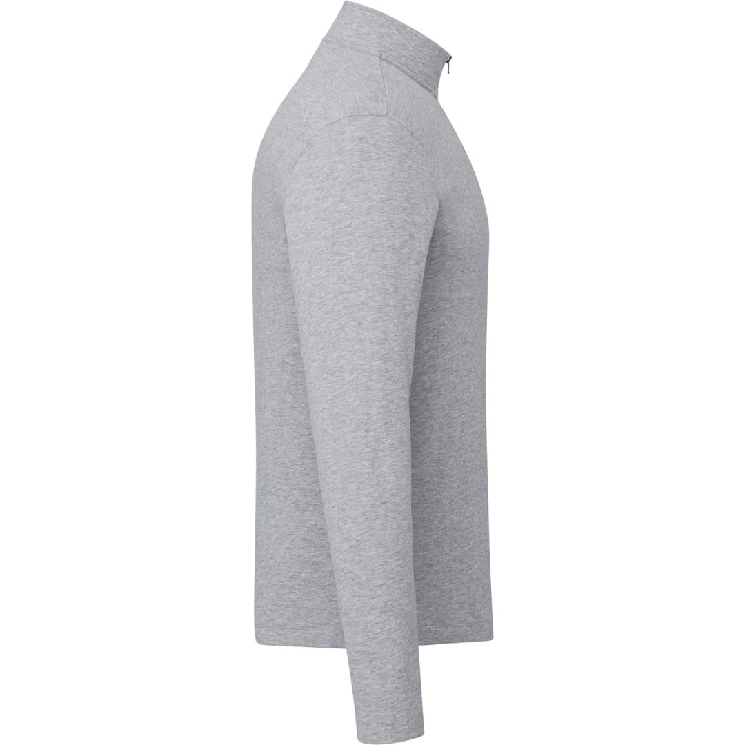 Mens rigi eco knit quarter zip Navy Blue miniatura 11