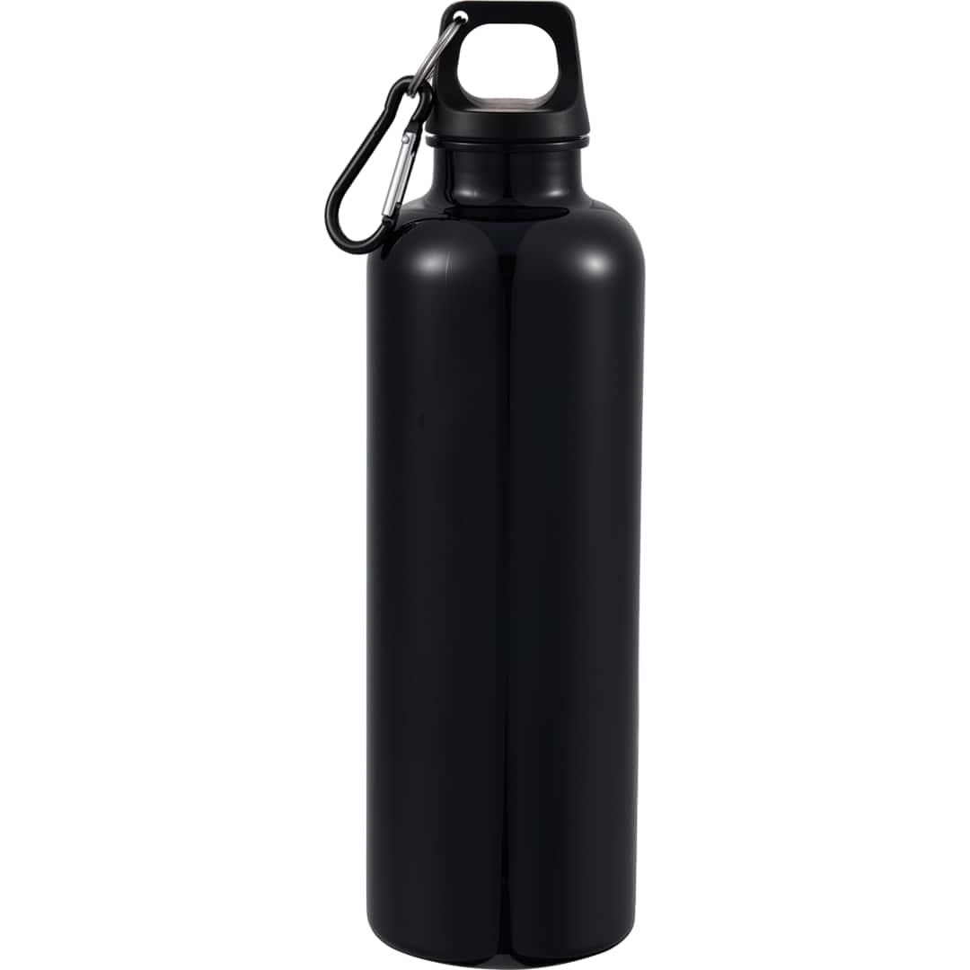 Race 25oz recycled bottle with carabiner Black miniatura 4