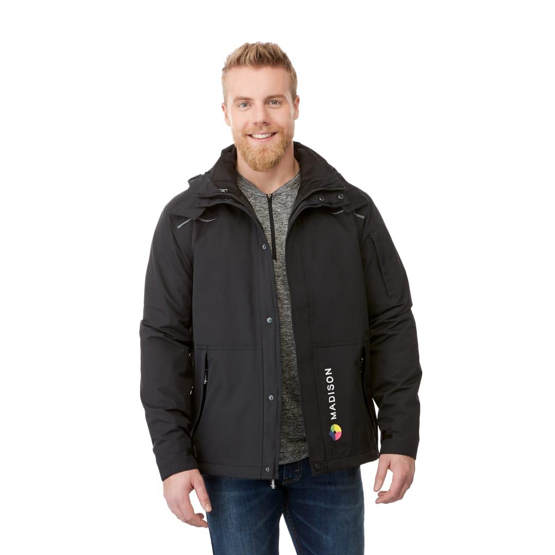 Mens dutra 3-in-1 jacket Navy Blue front