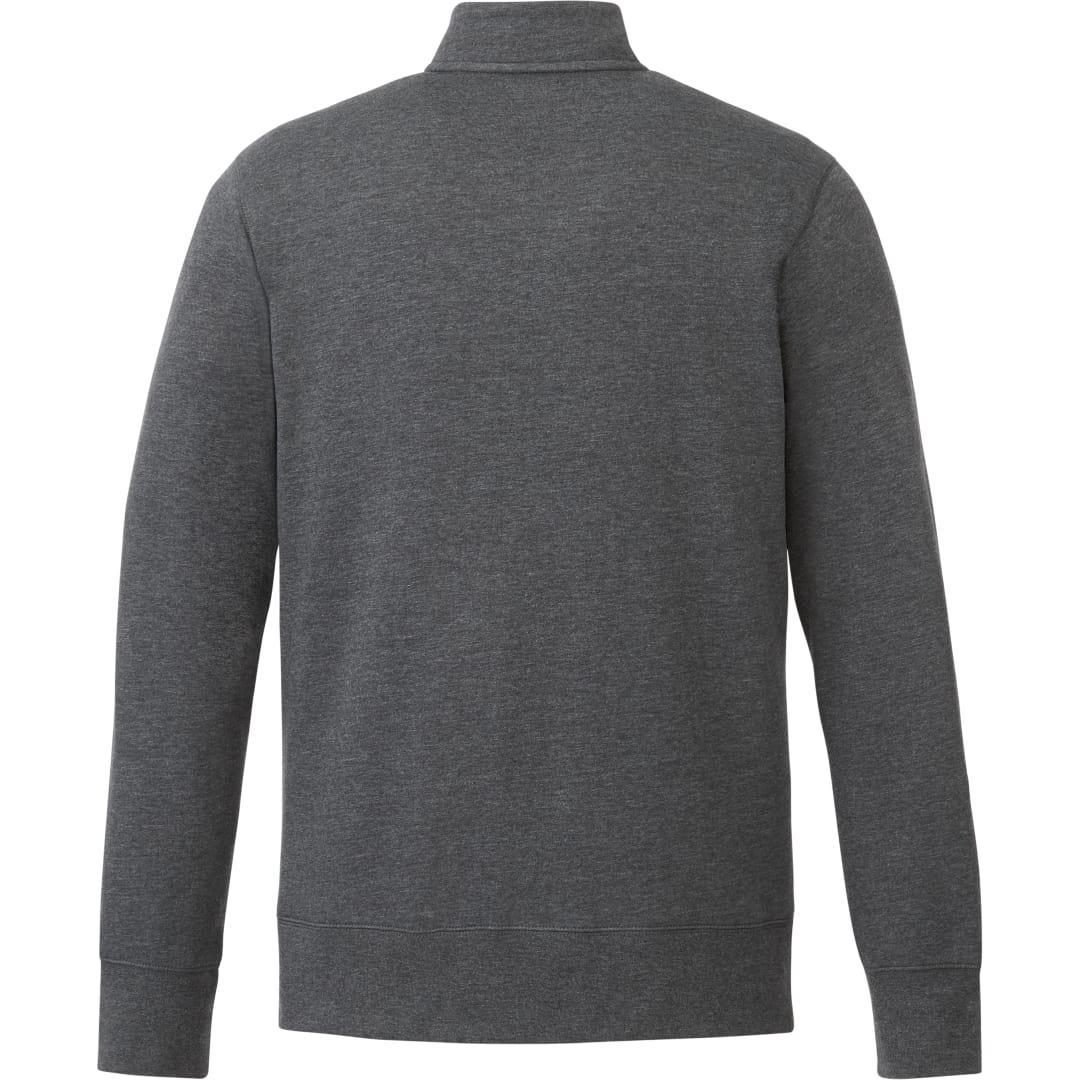 Mens dayton fleece half zip Black miniatura 12