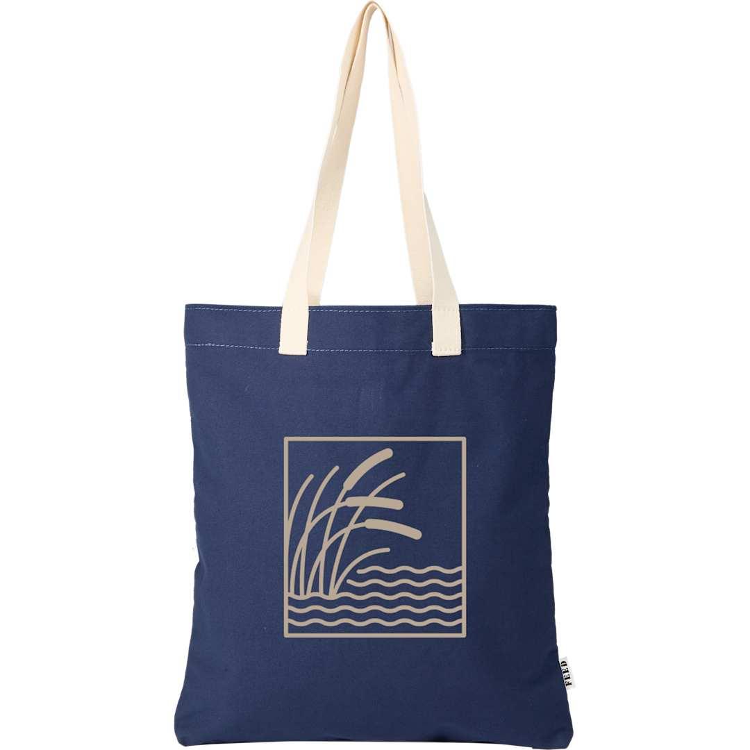 Feed organic cotton convention tote Black miniatura 23