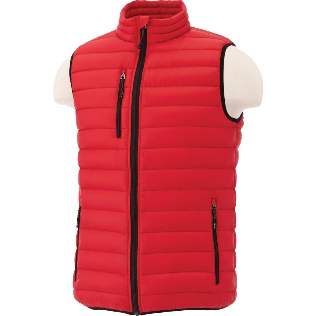 Mens whistler light down vest Black miniatura 9