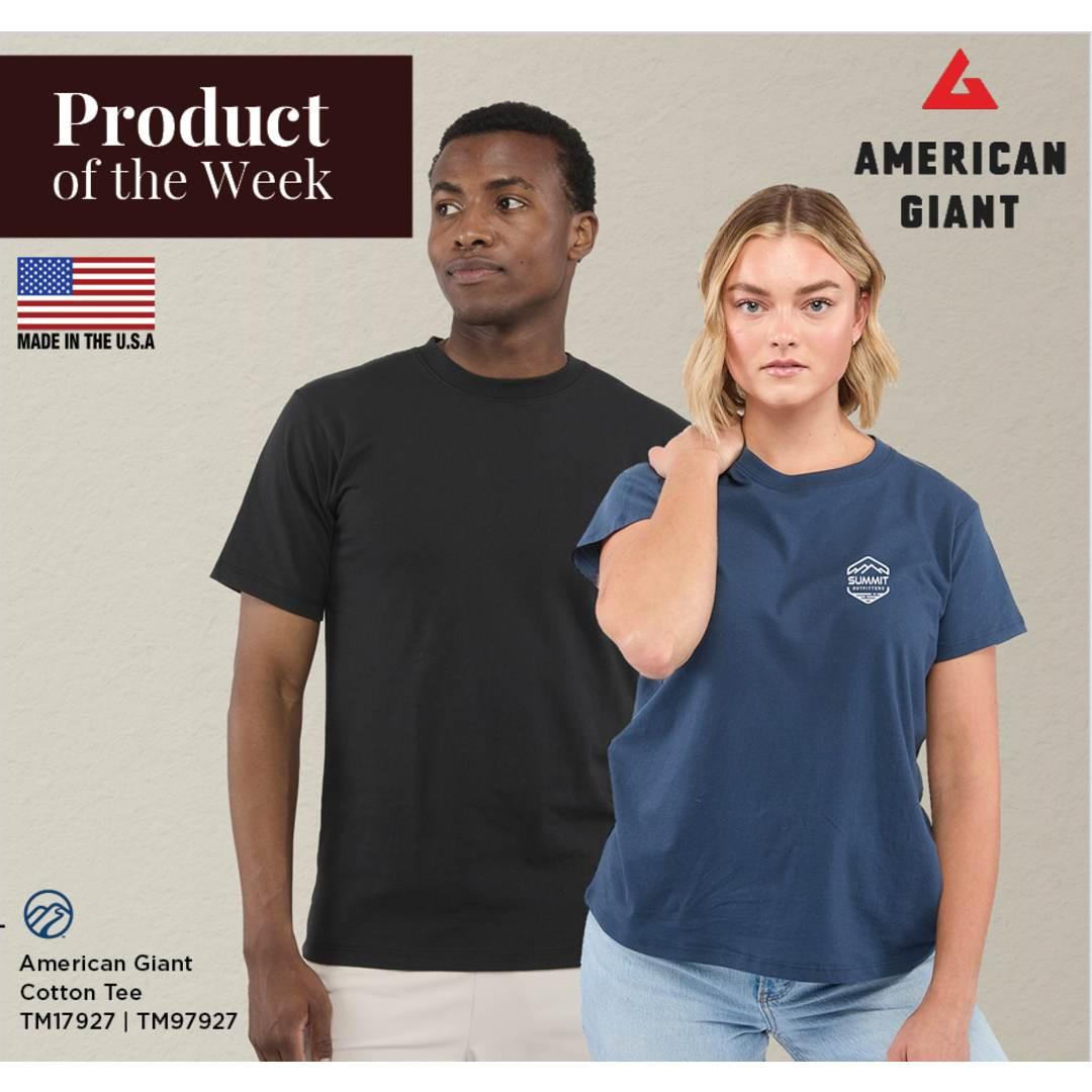 American giant heavy weight cotton tee - mens White miniatura 17
