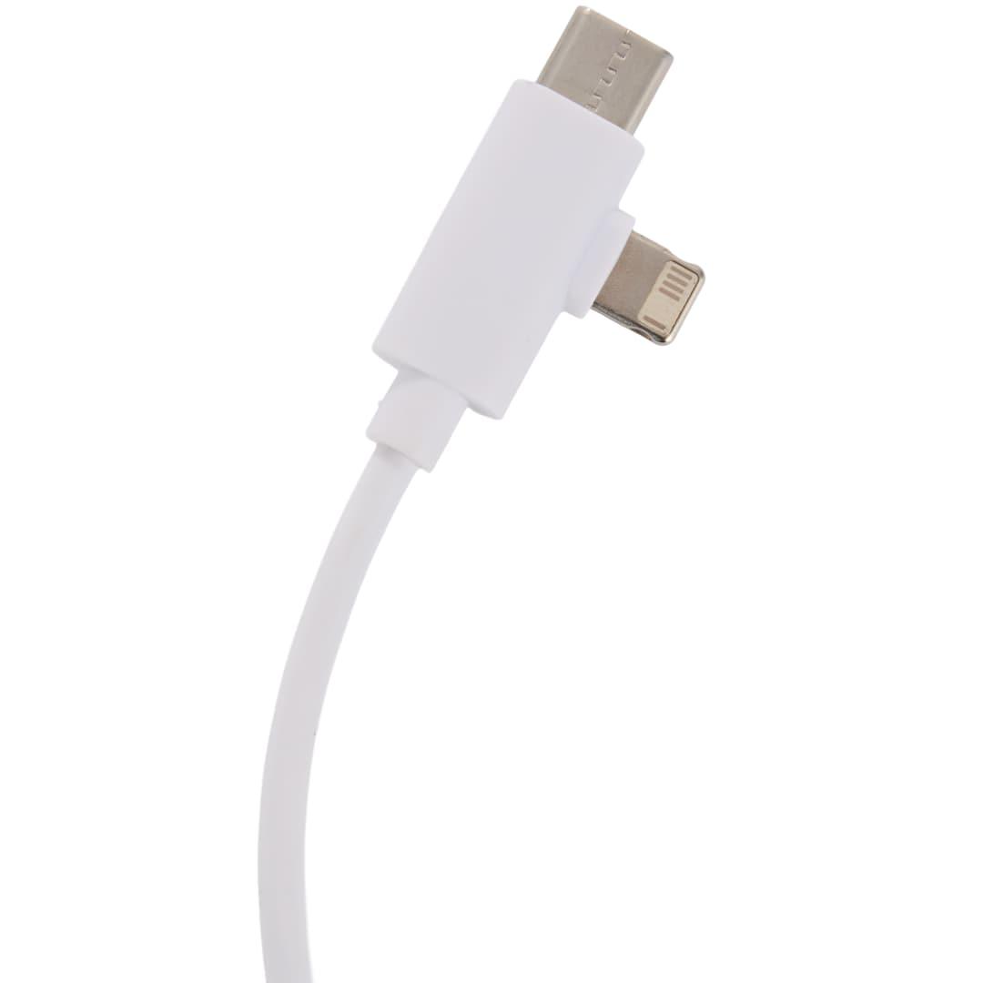 5-In-1 recycled long charging cable Black miniatura 11