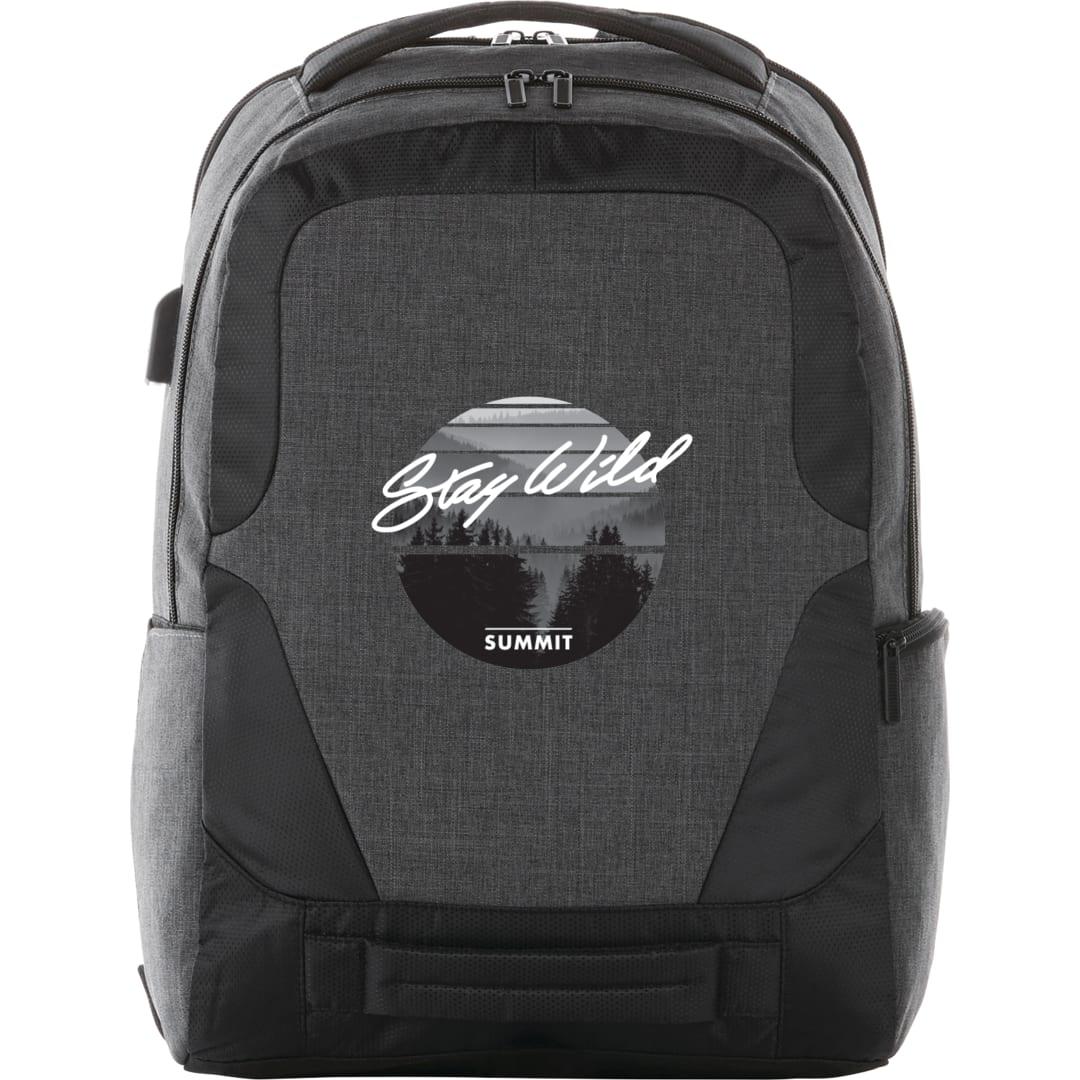 Overland 17 tsa computer backpack w/ usb port Grey miniatura 6