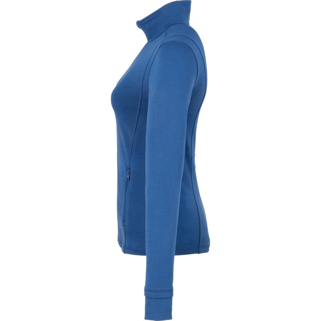 Lyon eco stretch knit full zip - womens Blue miniatura 9