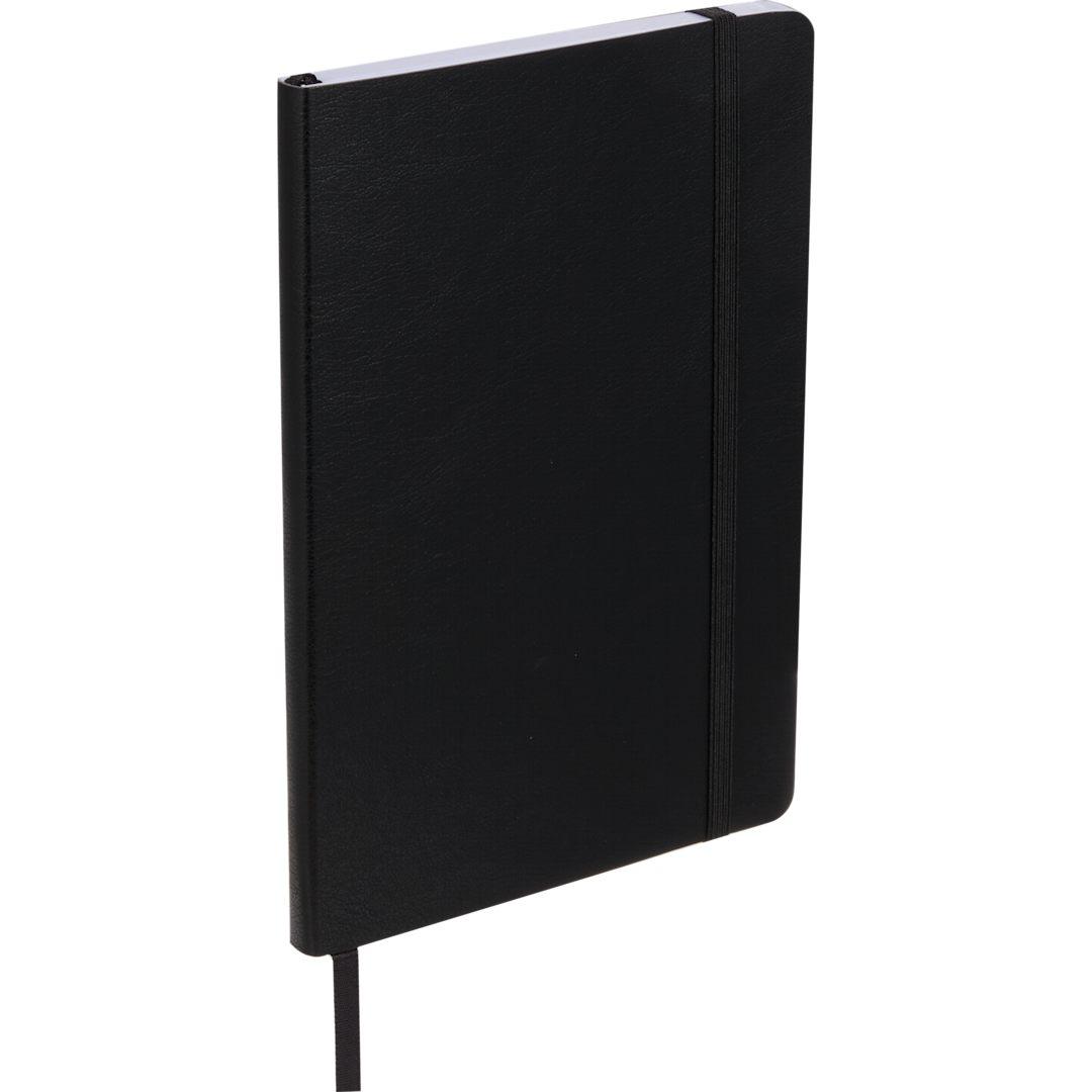 5 X 7 fsc ® recycled morano soft bound journal Black miniatura 3