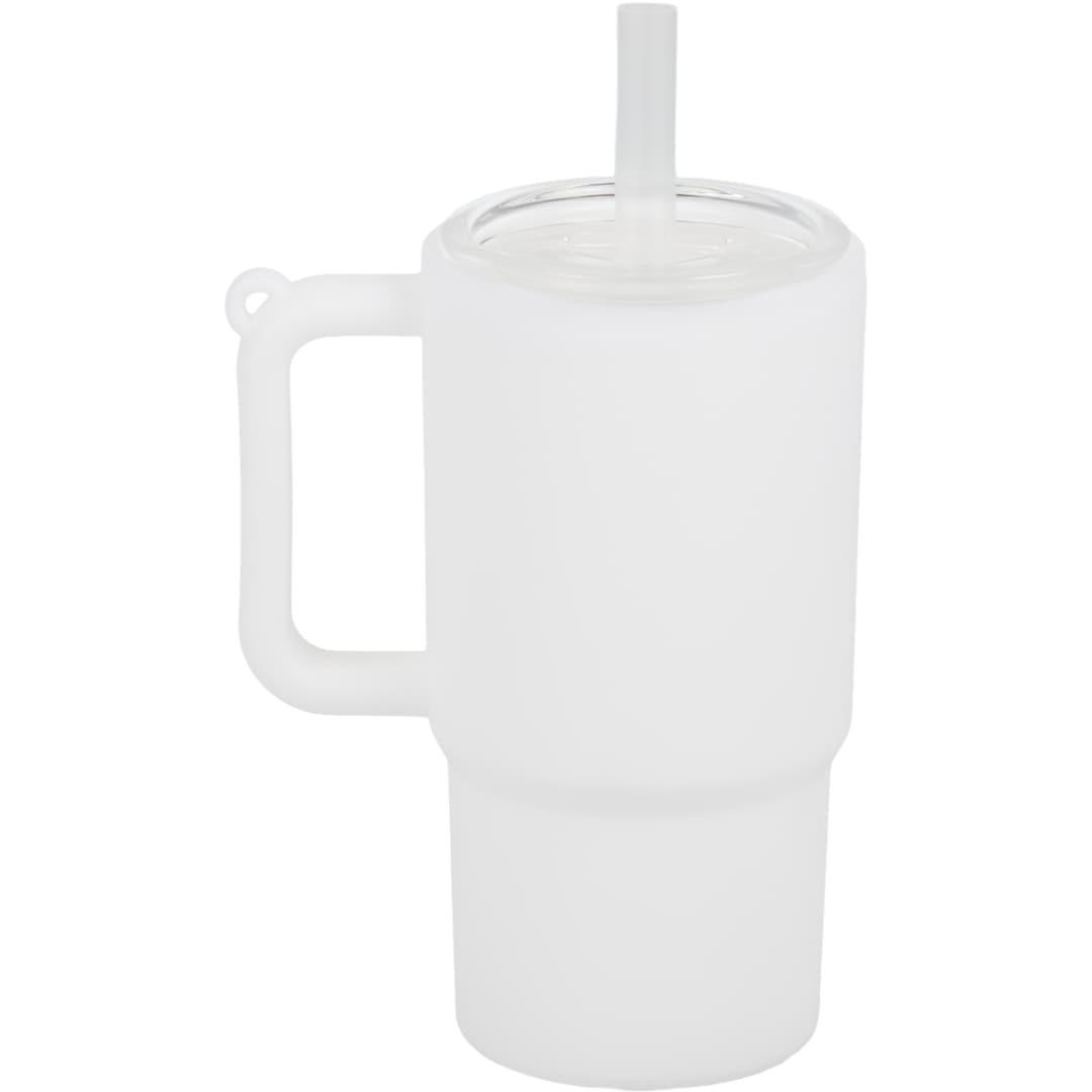 Shot glass tumbler w/ keychain 4oz Black miniatura 63