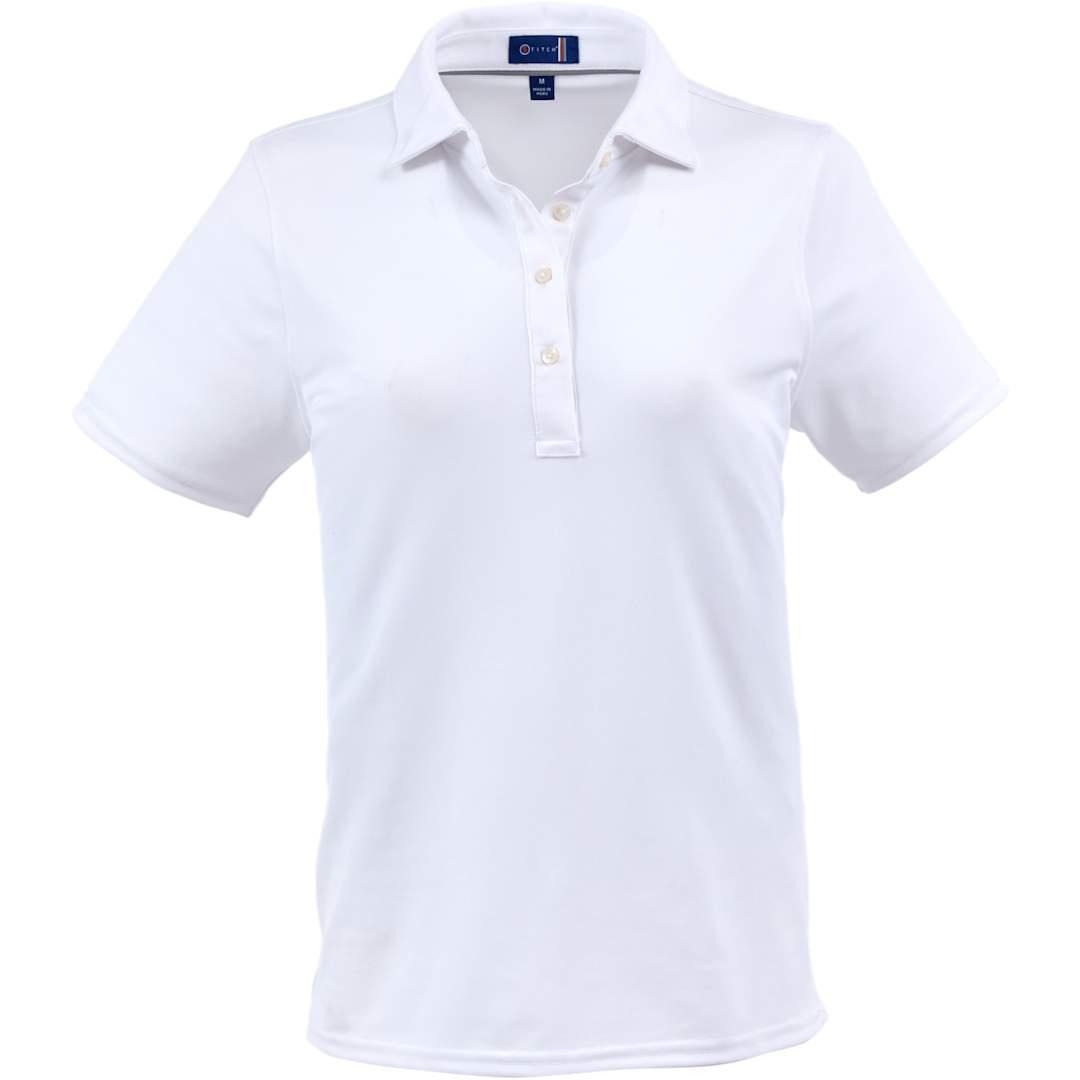 Stitch® solid pique polo - womens White miniatura 3