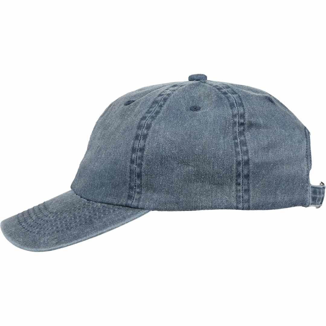 Recycled cotton washed 6 panel dad ballcap - unisex Khaki miniatura 18