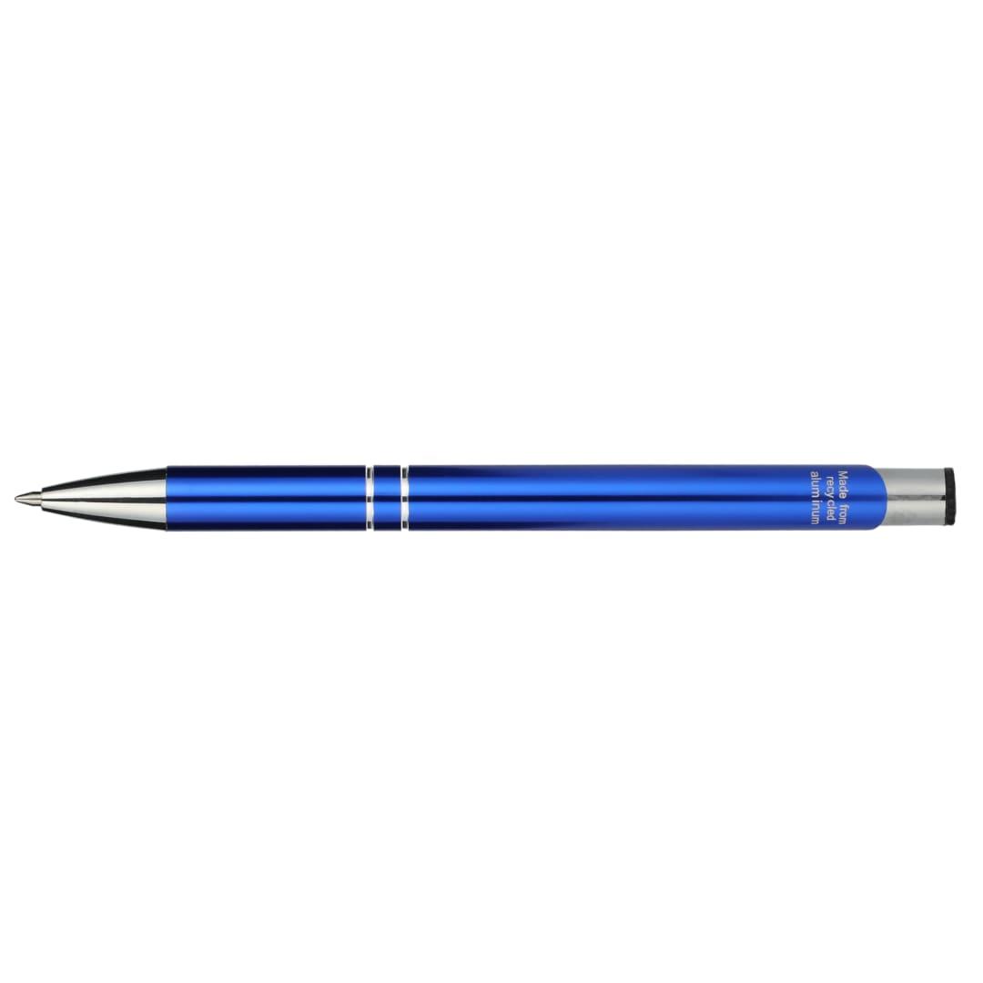 Recycled aluminum richmont gel ballpoint Black miniatura 8