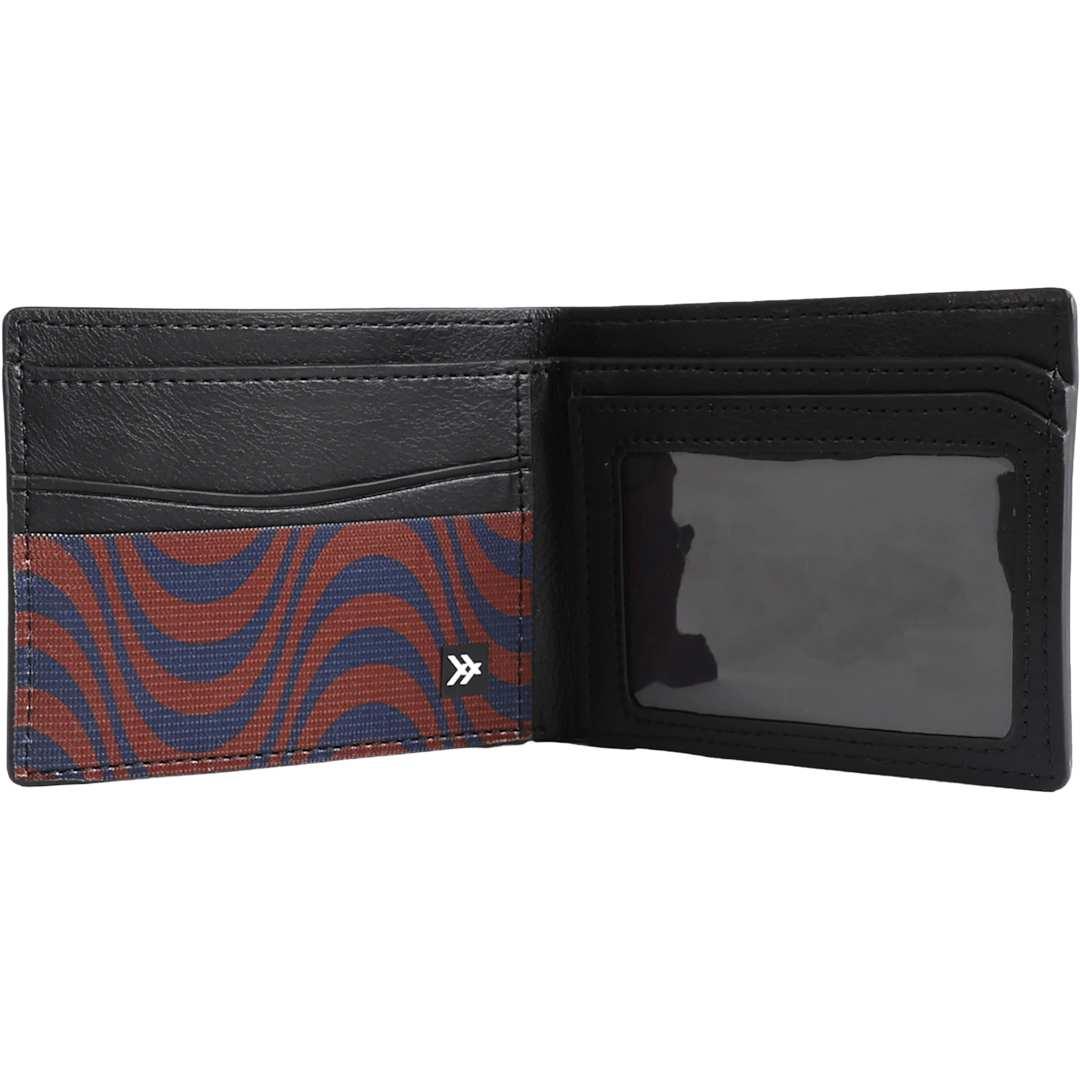 Thread wallets vegan leather bifold Wesley front