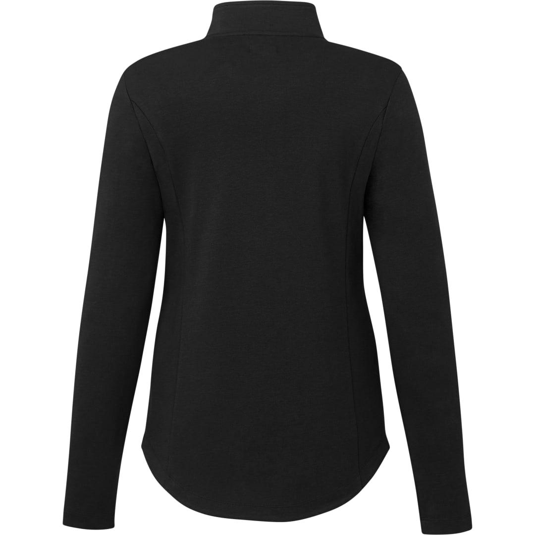 Womens rigi eco knit half zip Grey miniatura 22