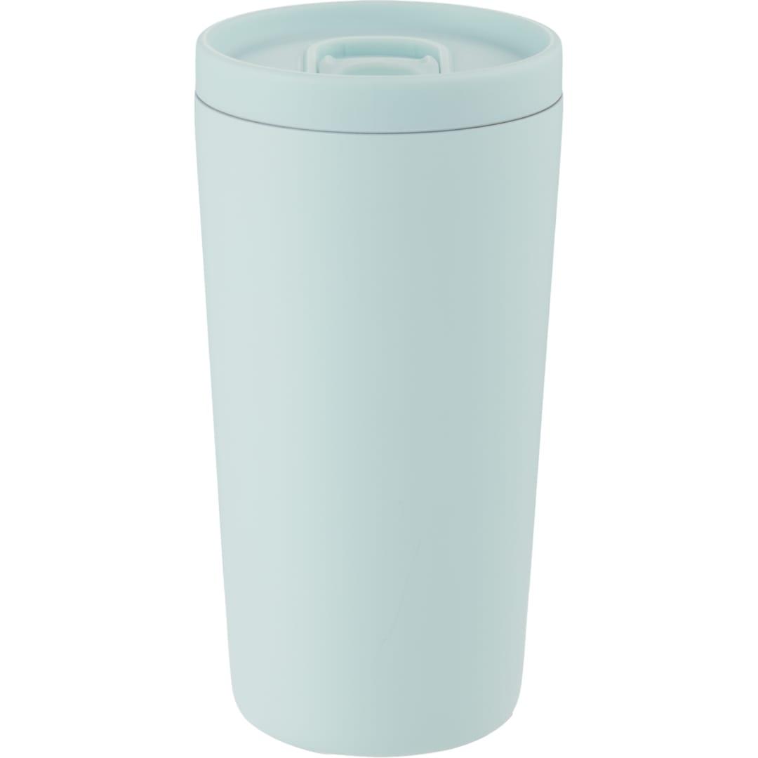 Carissa vaccum insulated tumbler w/ slide lid 14oz Blue Agave miniatura 5