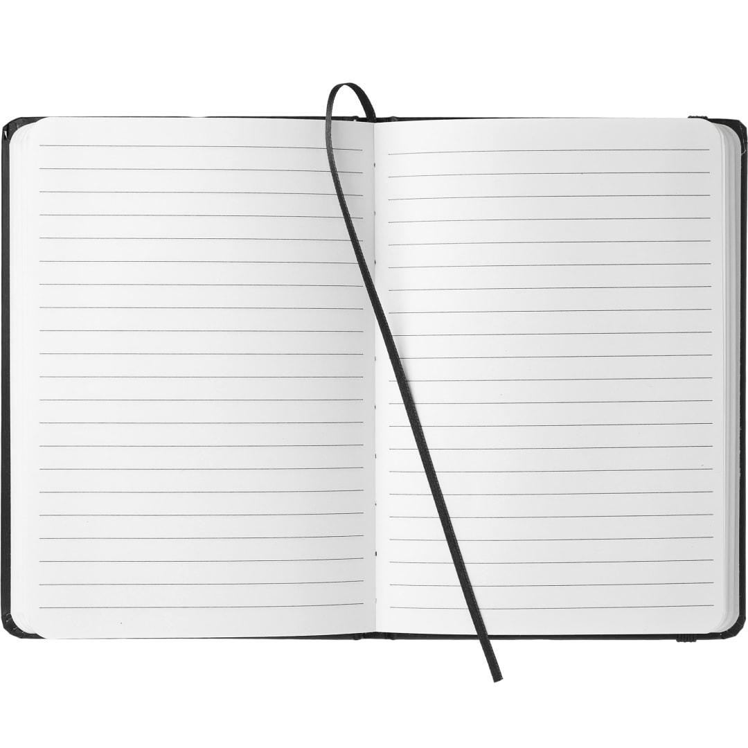 Fsc® mix 5 x 7 snap elastic closure notebook Red miniatura 5