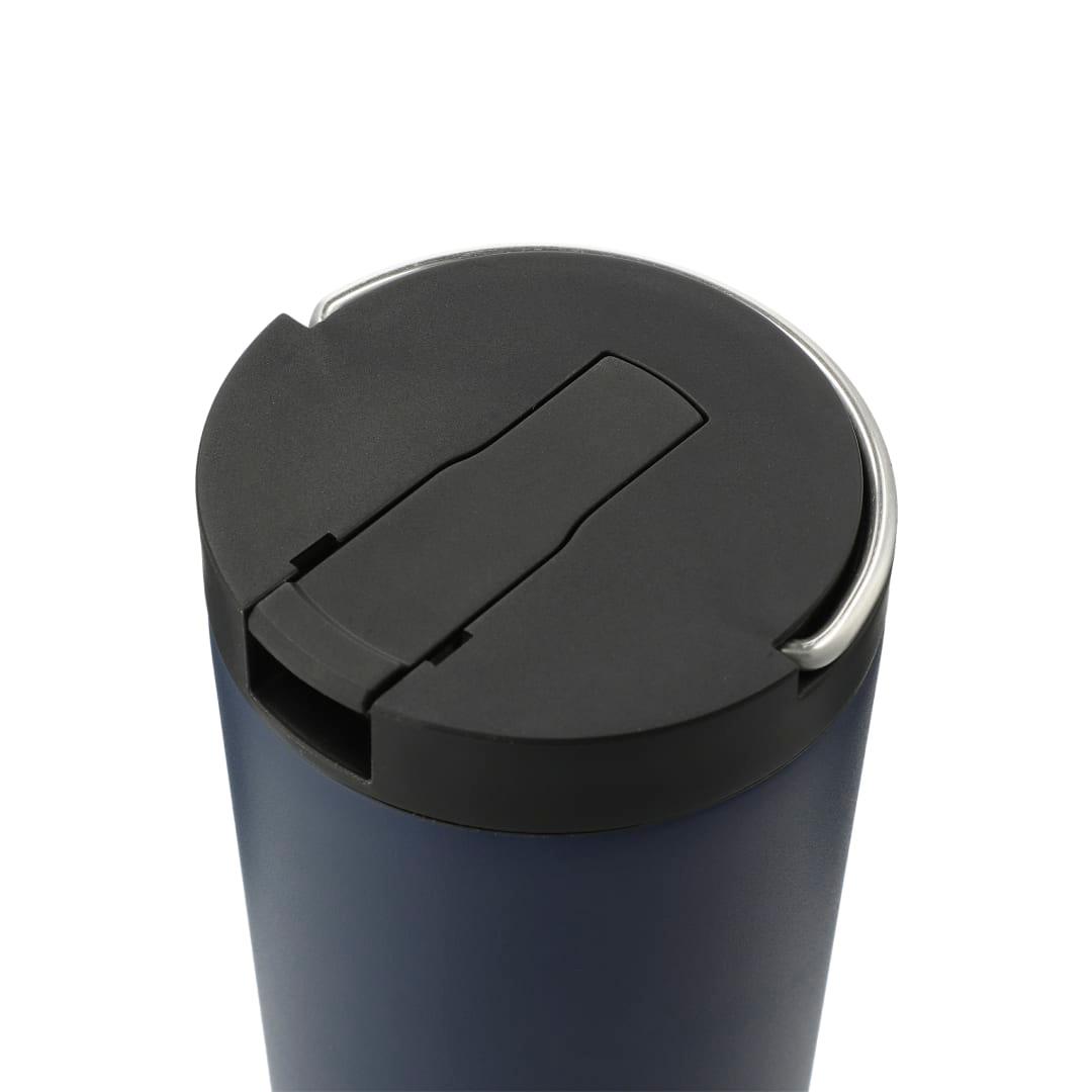 Thor copper insulated tumbler 24oz flip straw lid Black miniatura 13