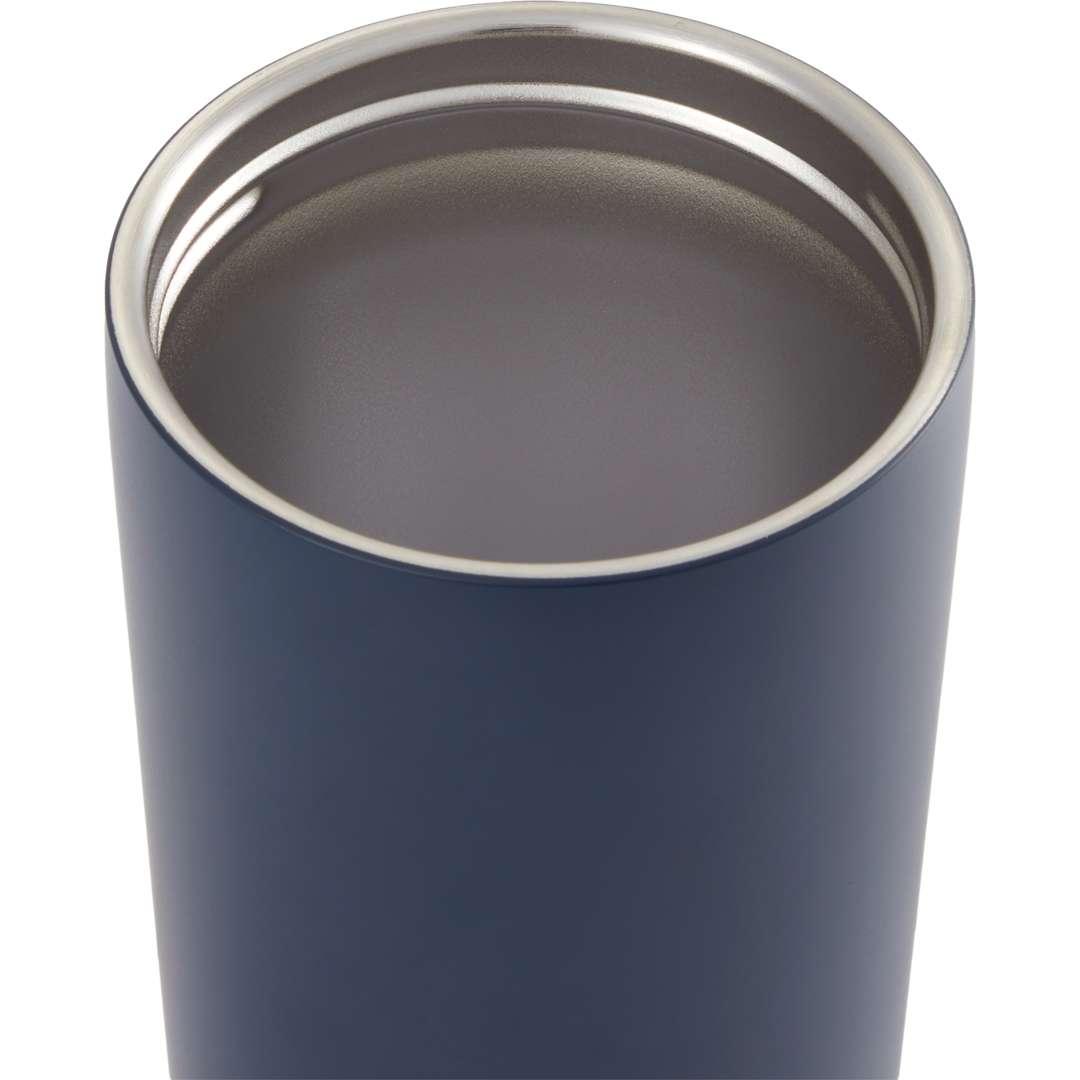 Maddie recycled ss vacuum tumbler w/ 360 lid 16oz Black miniatura 11