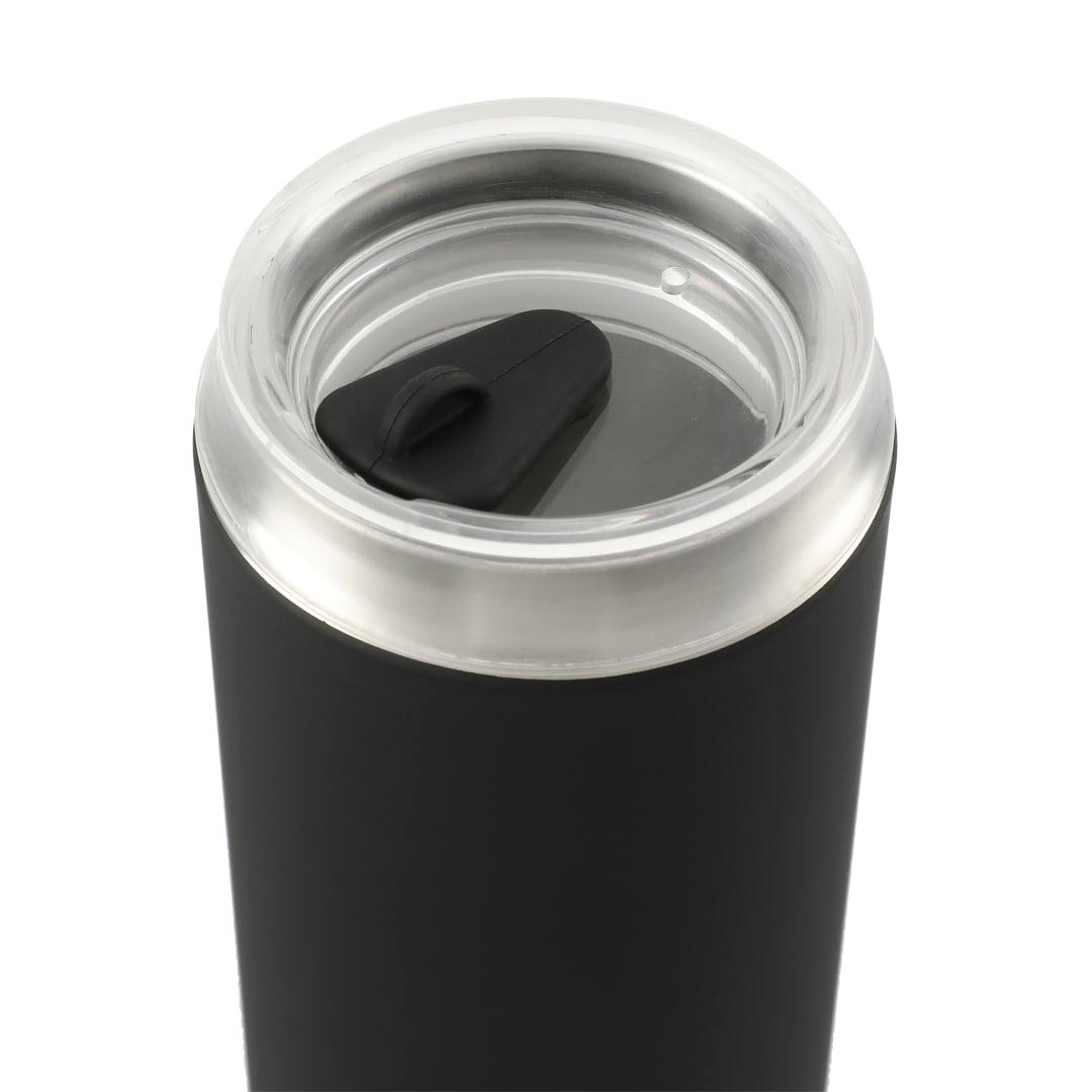 Marka copper vac tumbler w/ ss straw 20oz Black front