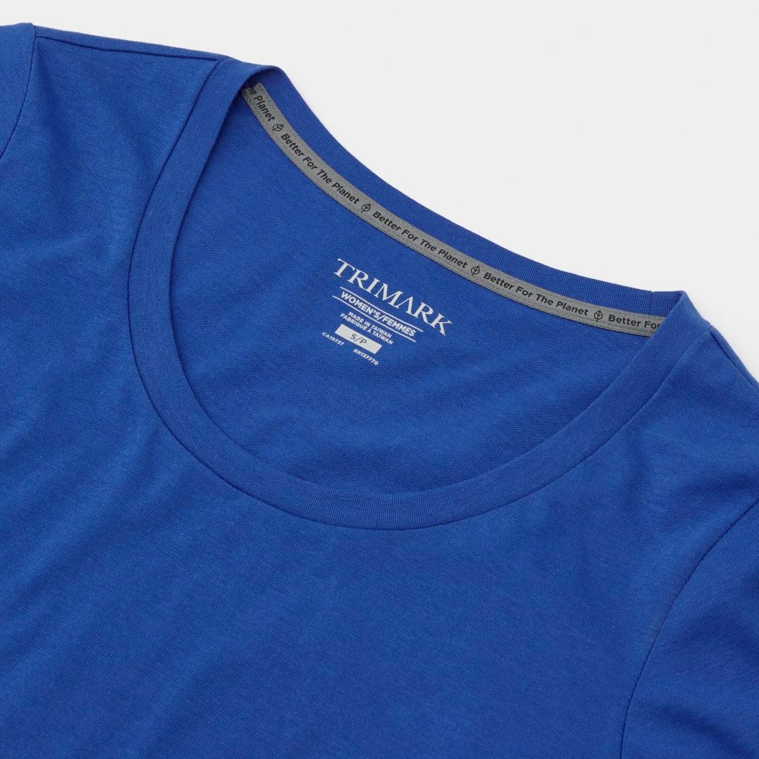 Somoto eco long sleeve tee - womens Royal miniatura 3