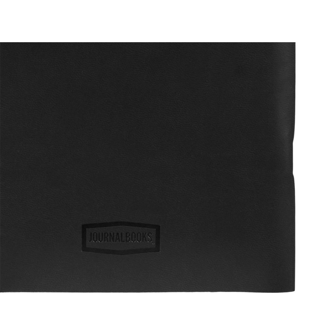 5.5 X 8 fsc ® recycled mano slim meeting journal Black miniatura 9