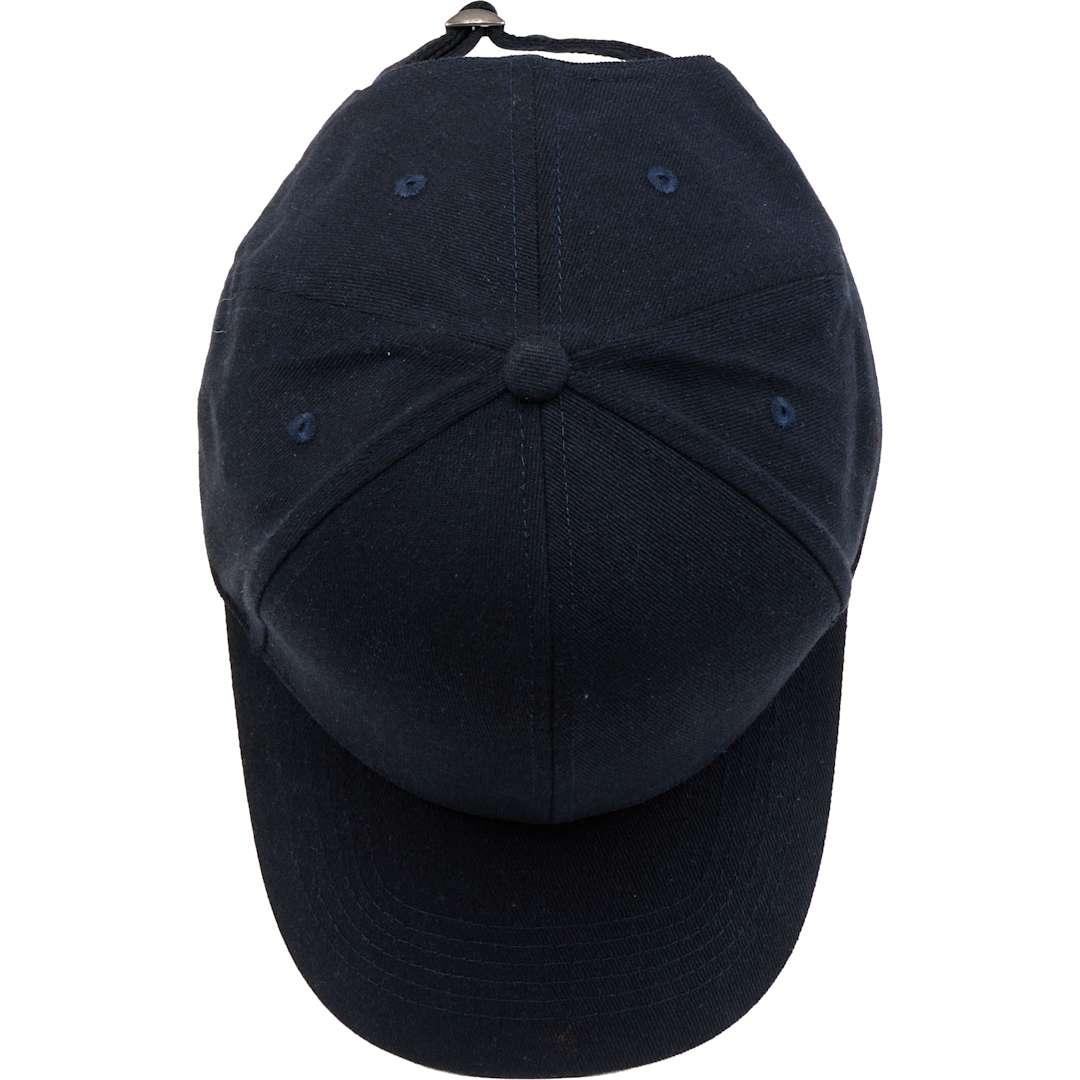 Recycled cotton twill 6 panel ballcap - unisex White miniatura 13