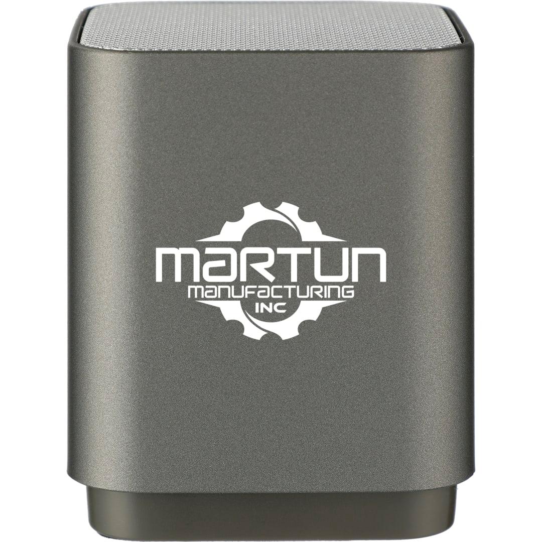 Light up logo bluetooth speaker Black miniatura 8