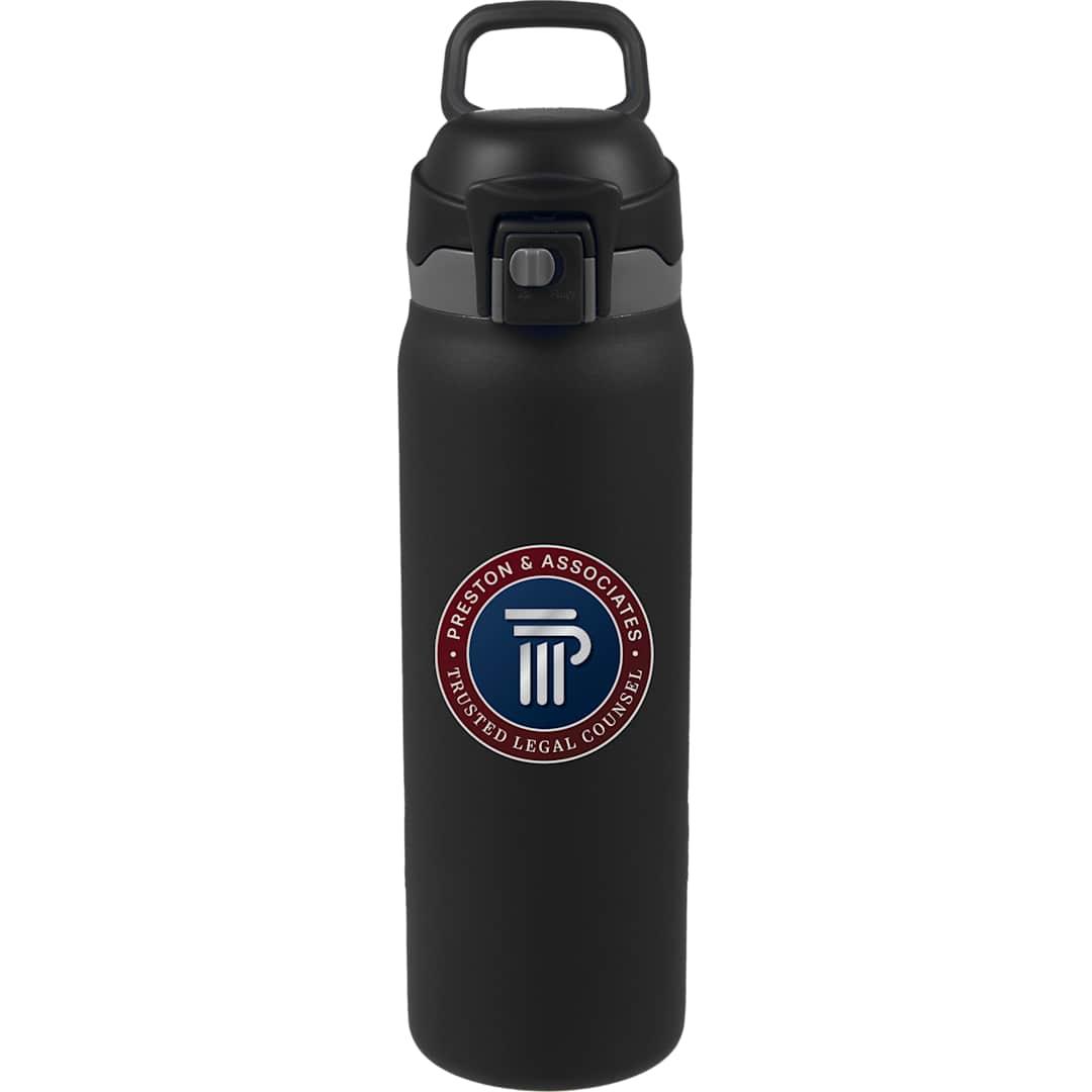 Rhine 2 in 1 vacuum insulated bottle 30oz Black miniatura 18