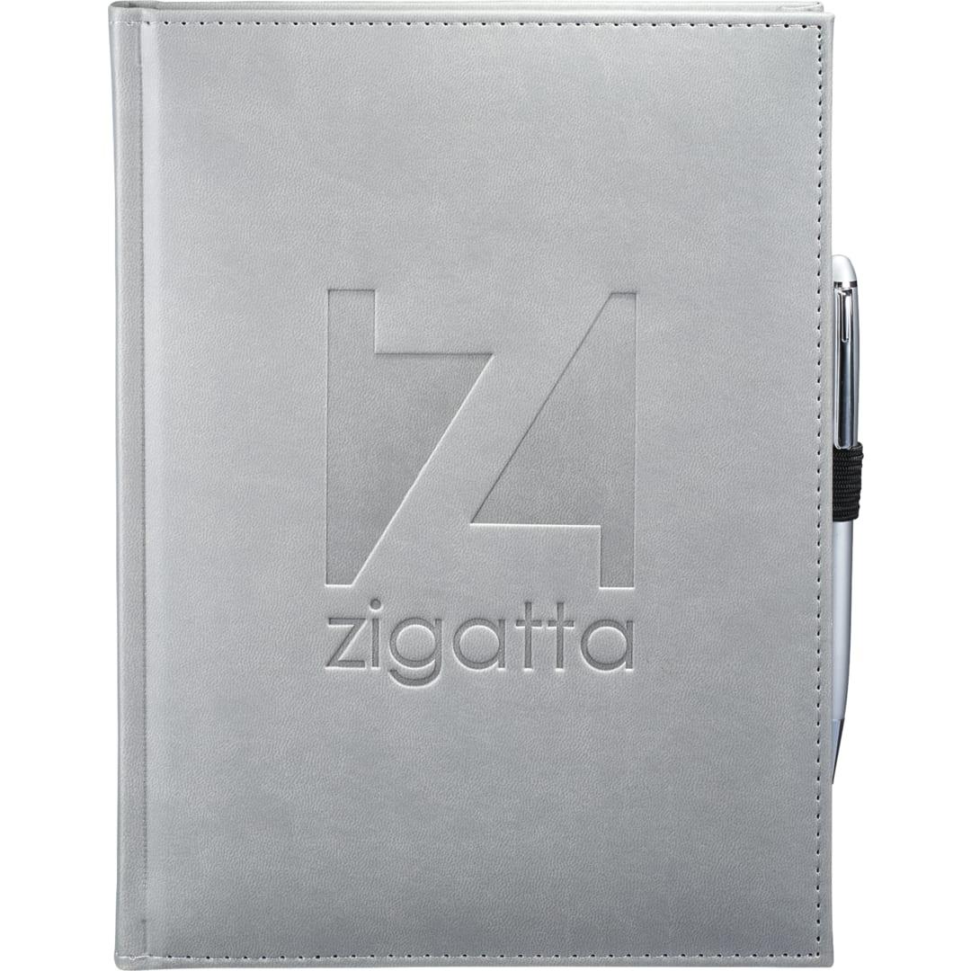 Fsc® mix 7 x 10 pedova™ large bound journal Black miniatura 11