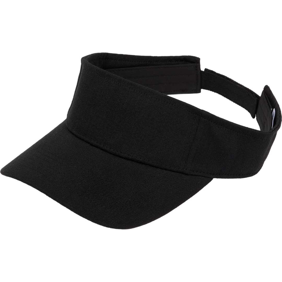 Recycled cotton twill visor - unisex White miniatura 10