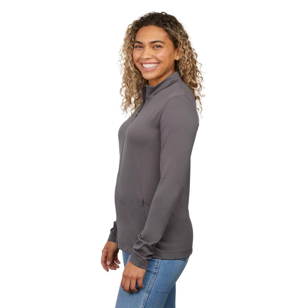 Izu everything performance eco full zip - womens Navy Blue miniatura 17