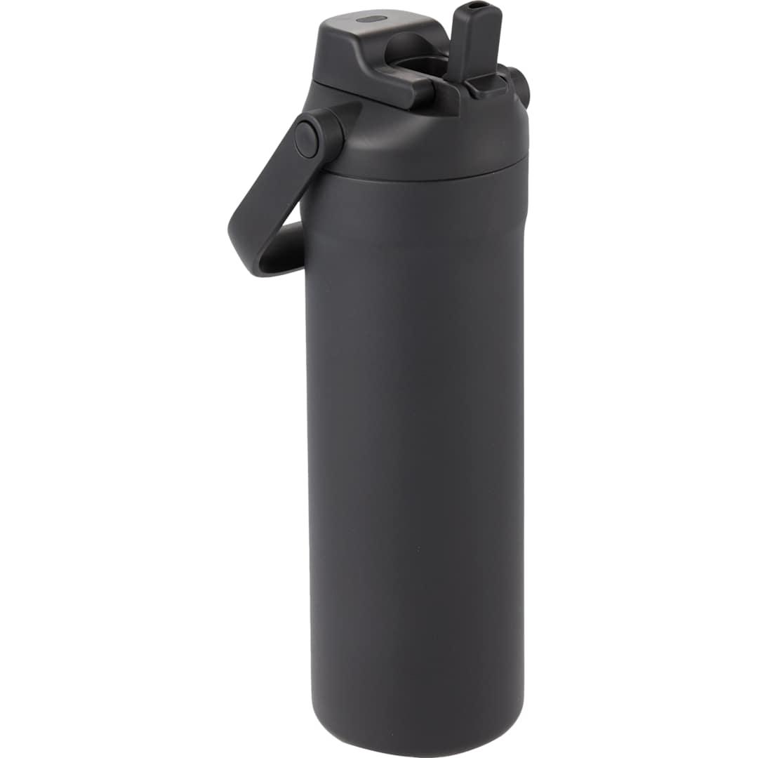 Ranier recycled vacuum insulated bottle 25oz Navy Blue miniatura 5