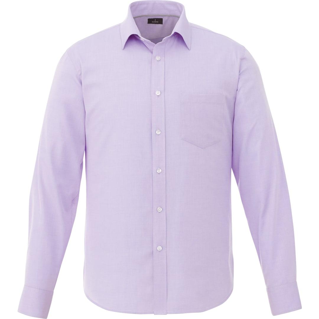 Mens pierce long sleeve shirt White miniatura 10