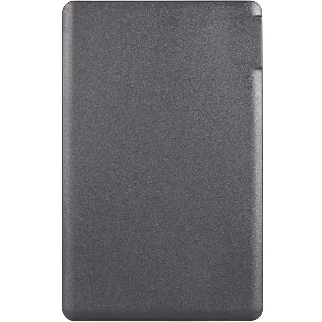 Slim ion 2,500 mah power bank White front