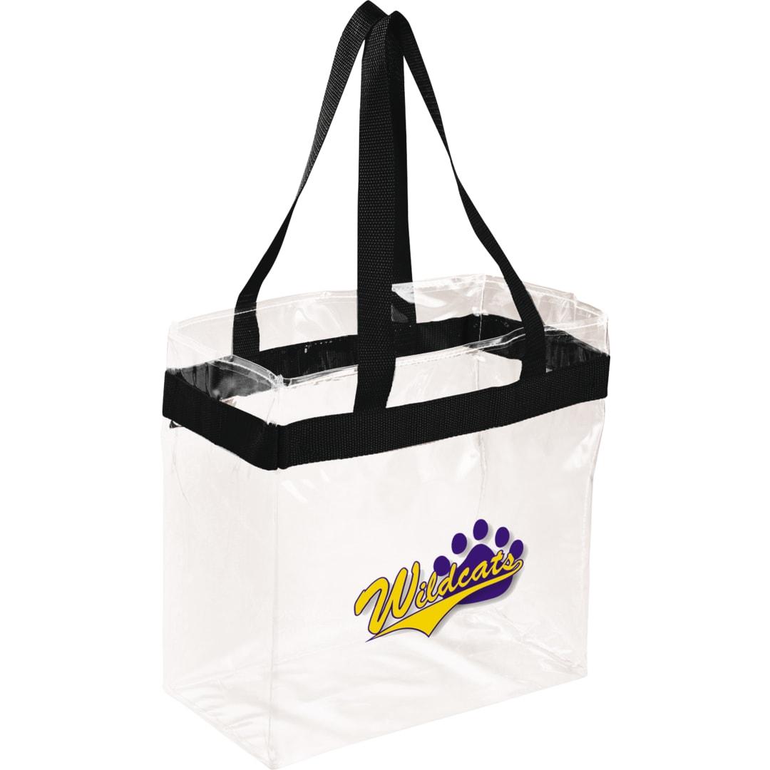 Game day clear stadium tote Black miniatura 6