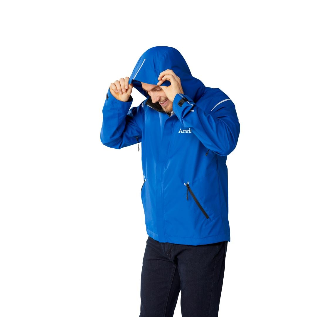 Mens gearhart softshell jacket Grey miniatura 7