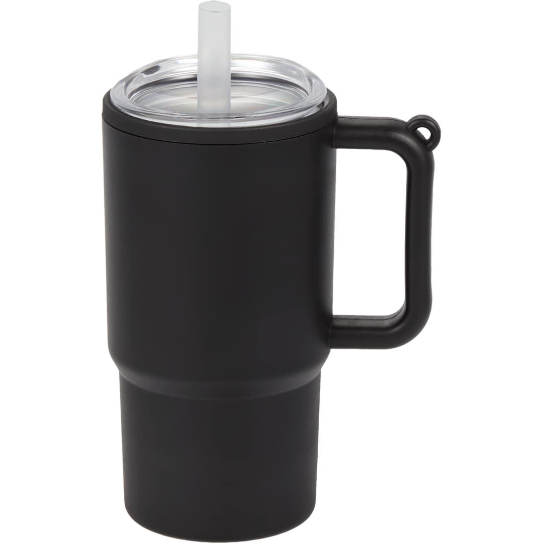 Shot glass tumbler w/ keychain 4oz Black miniatura 7