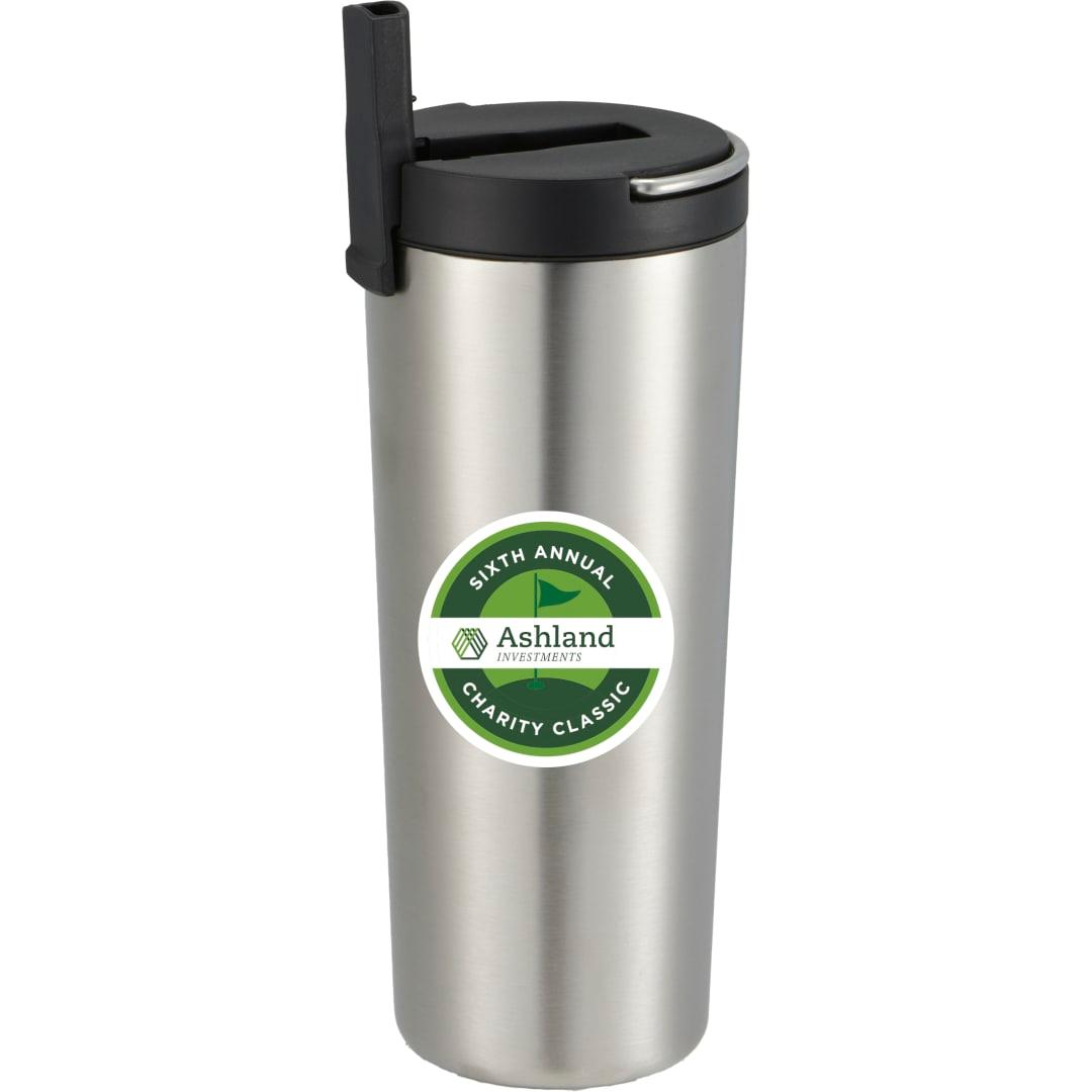 Thor copper insulated tumbler 24oz flip straw lid Black miniatura 43