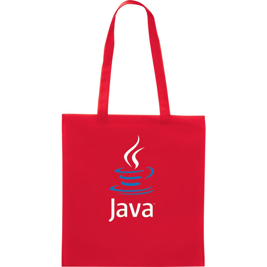 Zeus non-woven convention tote Black miniatura 12