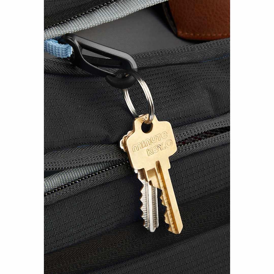 Wander & roam travel backpack Black miniatura 9